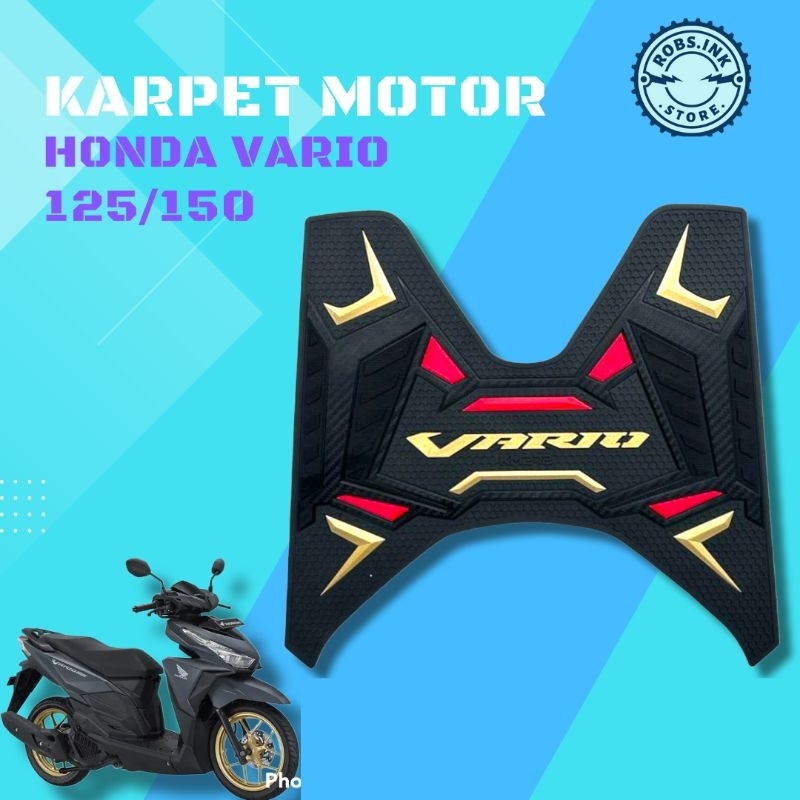 Alsesoris Motor Honda Vario125&amp;150 thn 2015-2023/Karpet Motor Honda Vario 125&amp;150