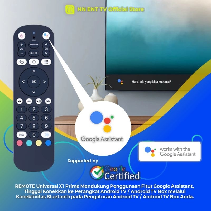 Remote Universal Bisa Voice dan Support Semua Android TV dan Android TV Box
