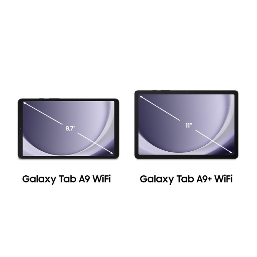 Samsung Galaxy Tab A9 LTE 4/64 , A9 WIFI 4/64 , TAB A9+ 8/128 , TAB A9+ WIFI 4/64 - Garansi Resmi SE