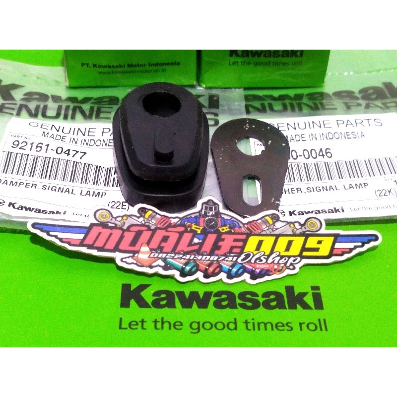 Karet Damper Washer Lampu Sen Belakang Ninja R SS Original