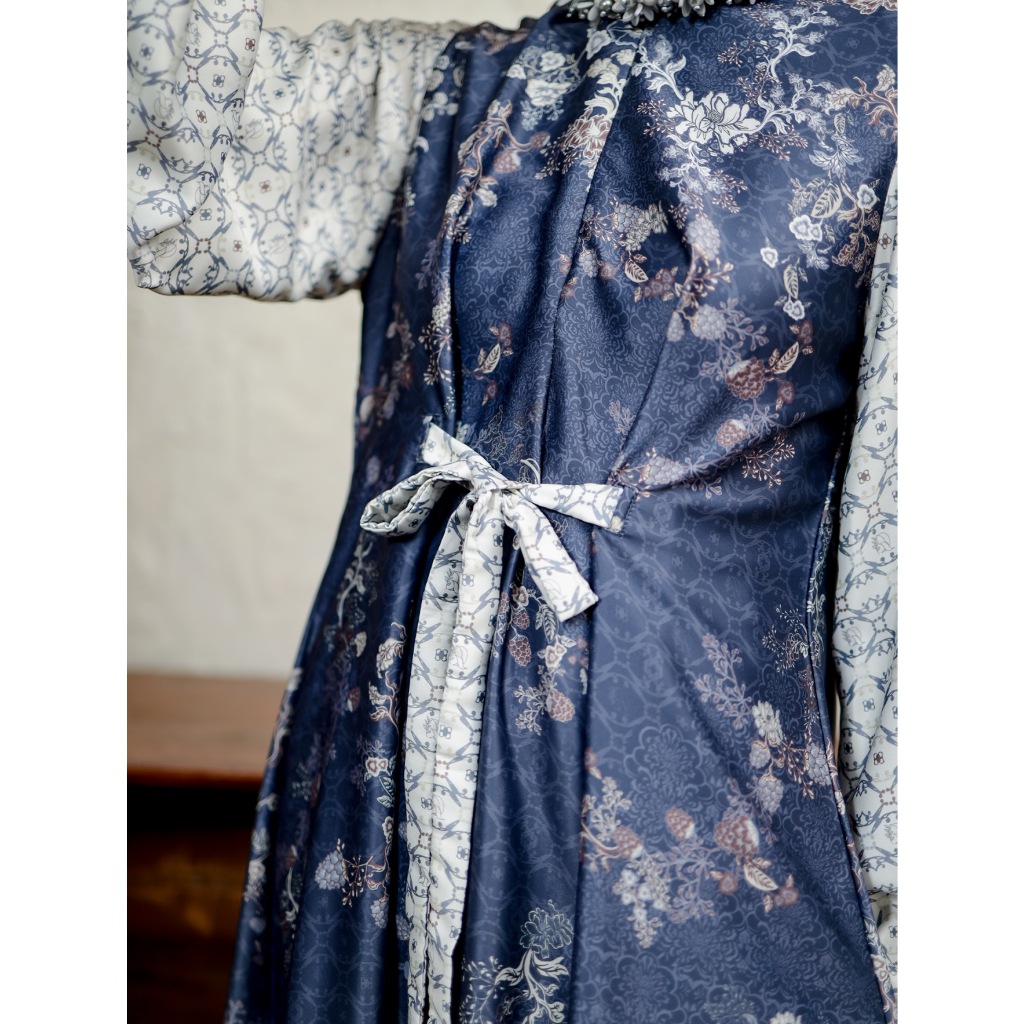 Diana Restu - Inaya Dress Dress Motif Wanita