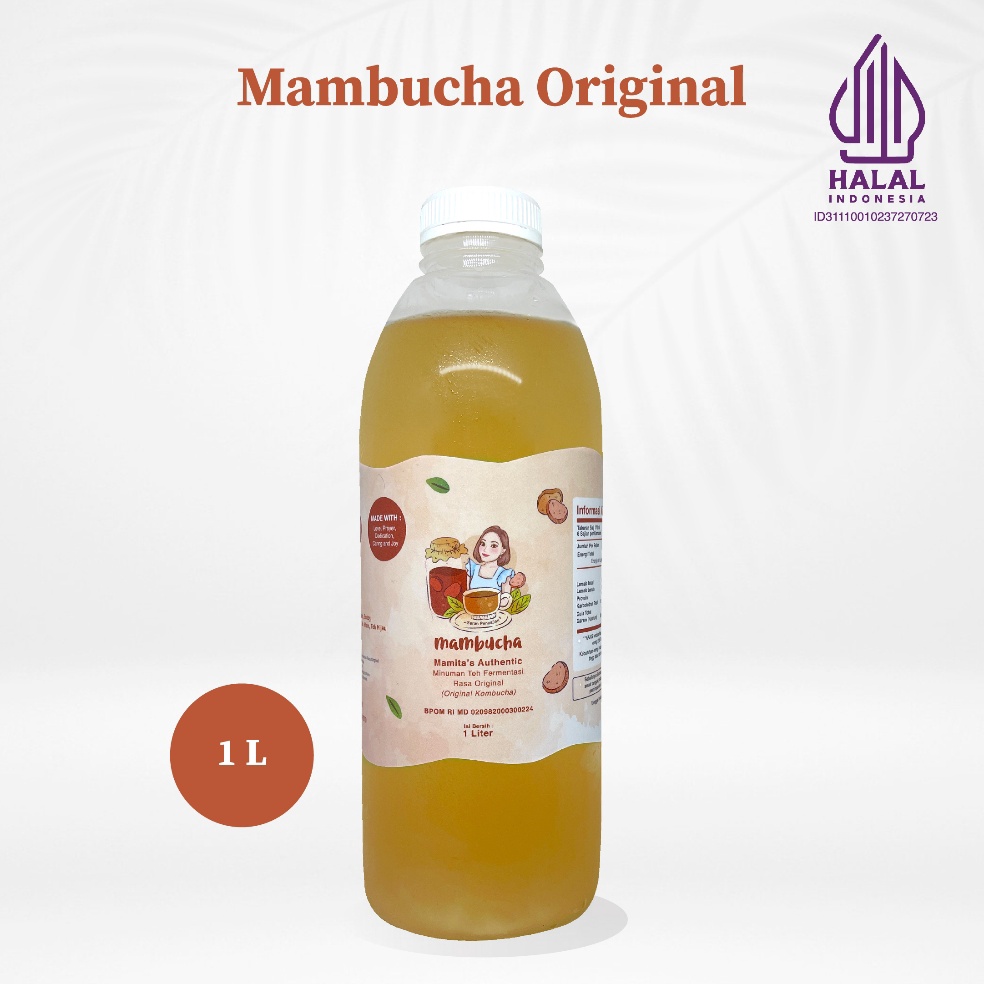 

MURAH LEBAY Kombucha Original Mambucha 1 Liter