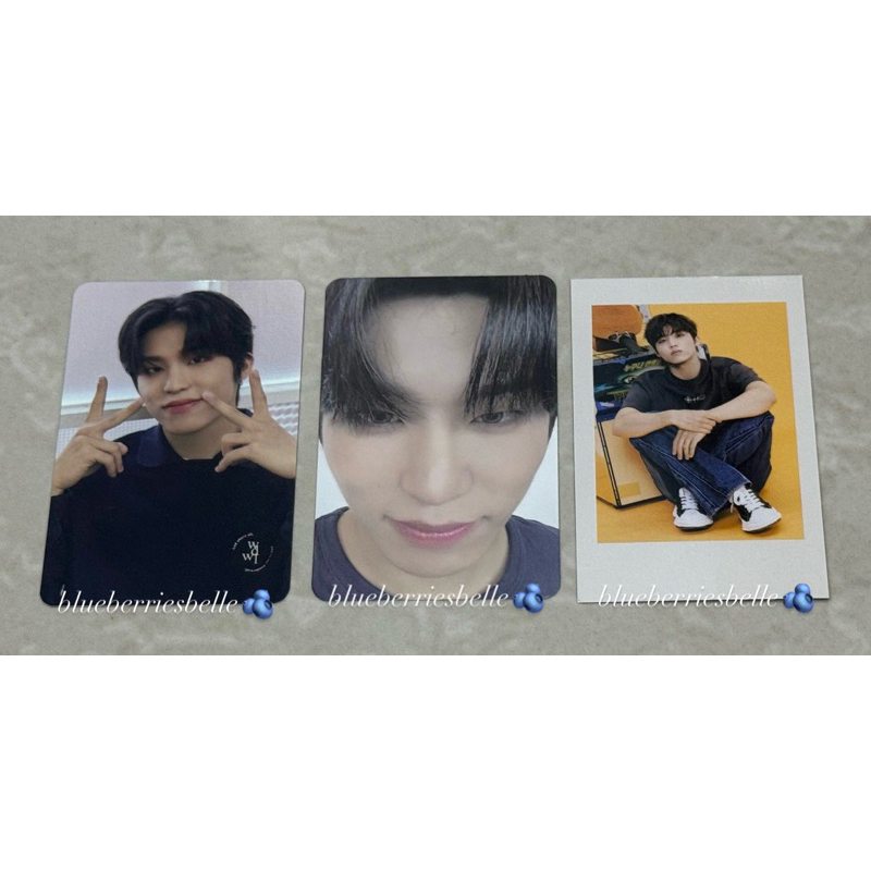 OFFICIAL JEONGWOO TREASURE WONDERWALL PHOTOCARD PC