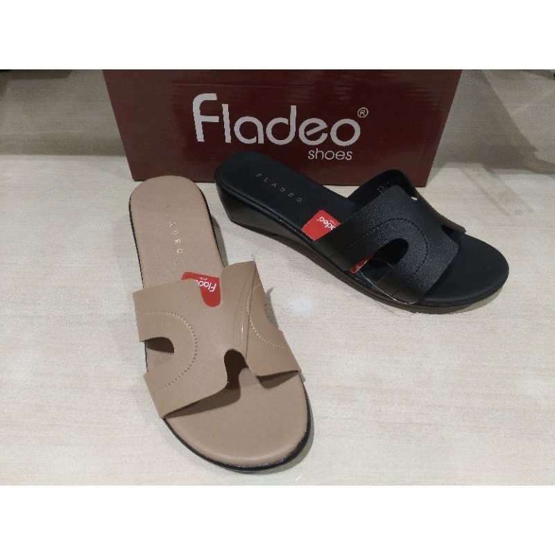 FLADEO PROMO SANDAL WEDGES WANITA COMFORT RINGAN & ORI SIZE 36-40