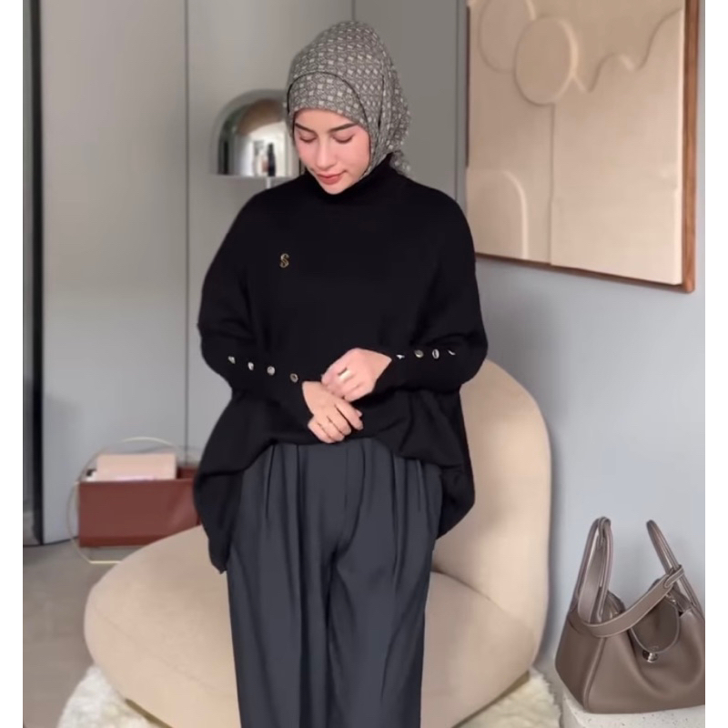 Sylmi Basic - Kala Batwing Sweater