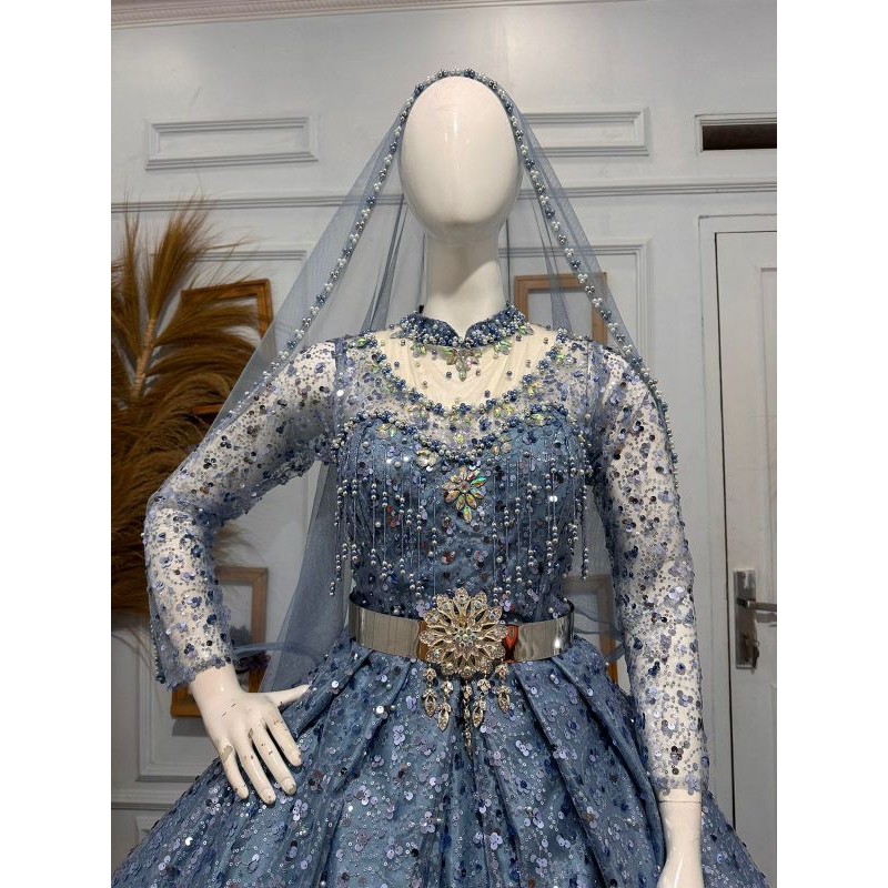 gaun pengantin bollgown gaun pengantin Barbie gaun pengantin terbaru Gaun pengantin terbaru