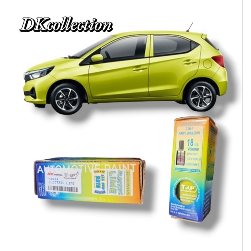 T-Up cat oles mobil honda electric lime contoh cat kuning mobil honda lime electric