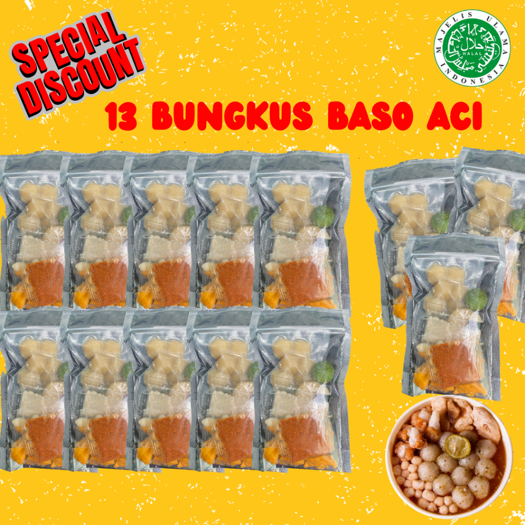 

13 Bungkus Baso Aci