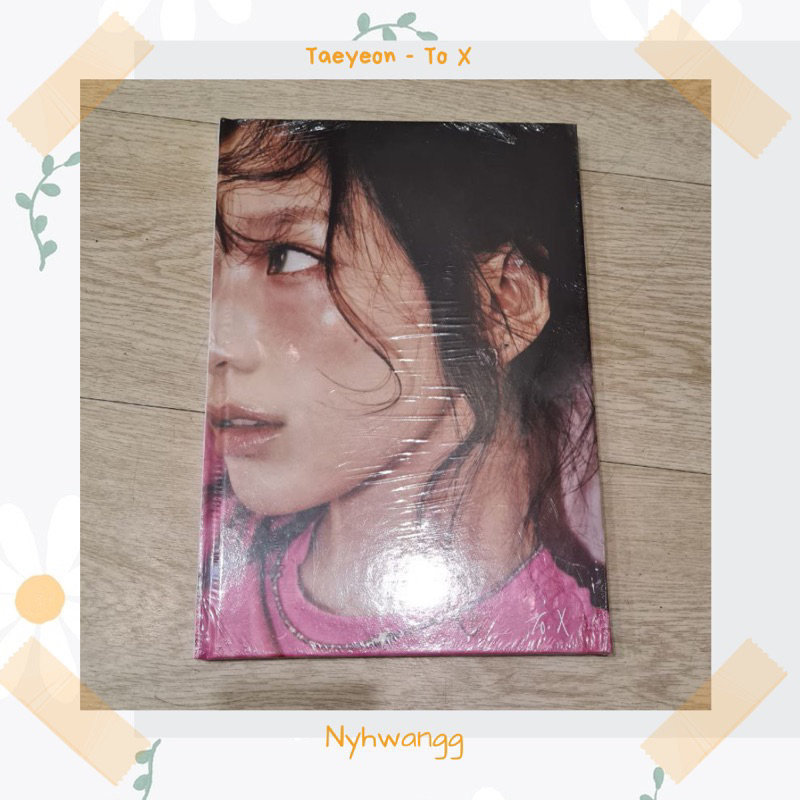 TAEYEON - TO X MYSELF VER LIMITED EDITION [ready stock]