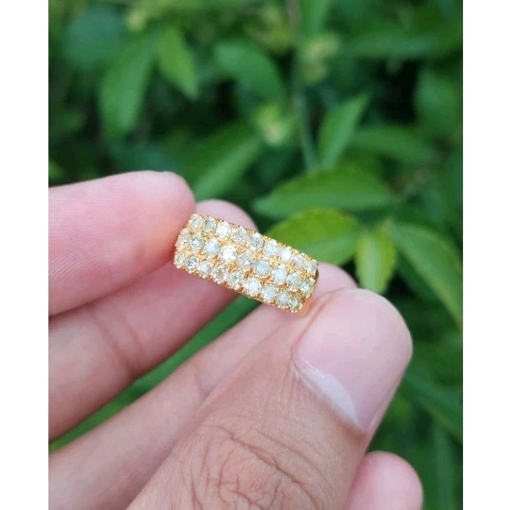 cincin emas berlian Eropa berkualitas