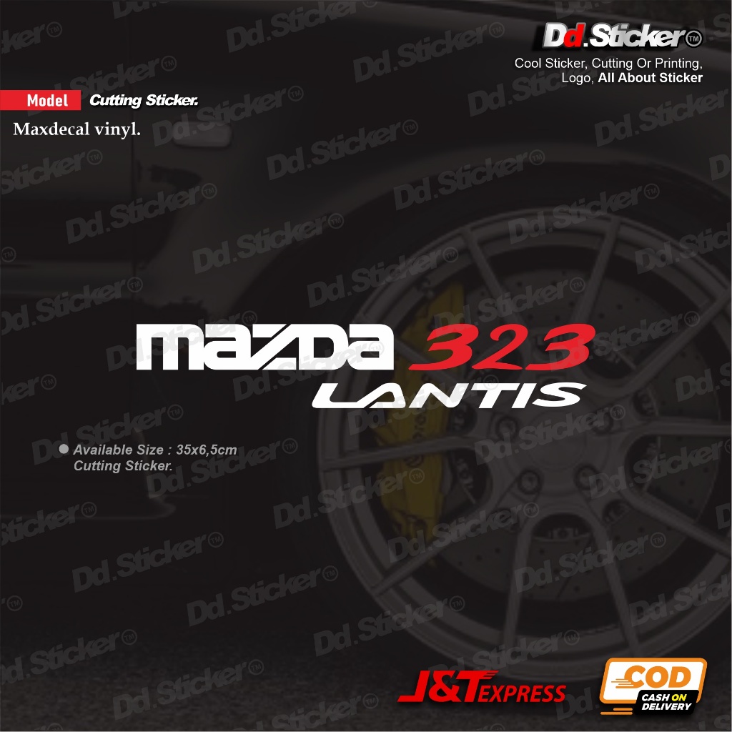 Sticker Mazda 323 lantis (Body samping)