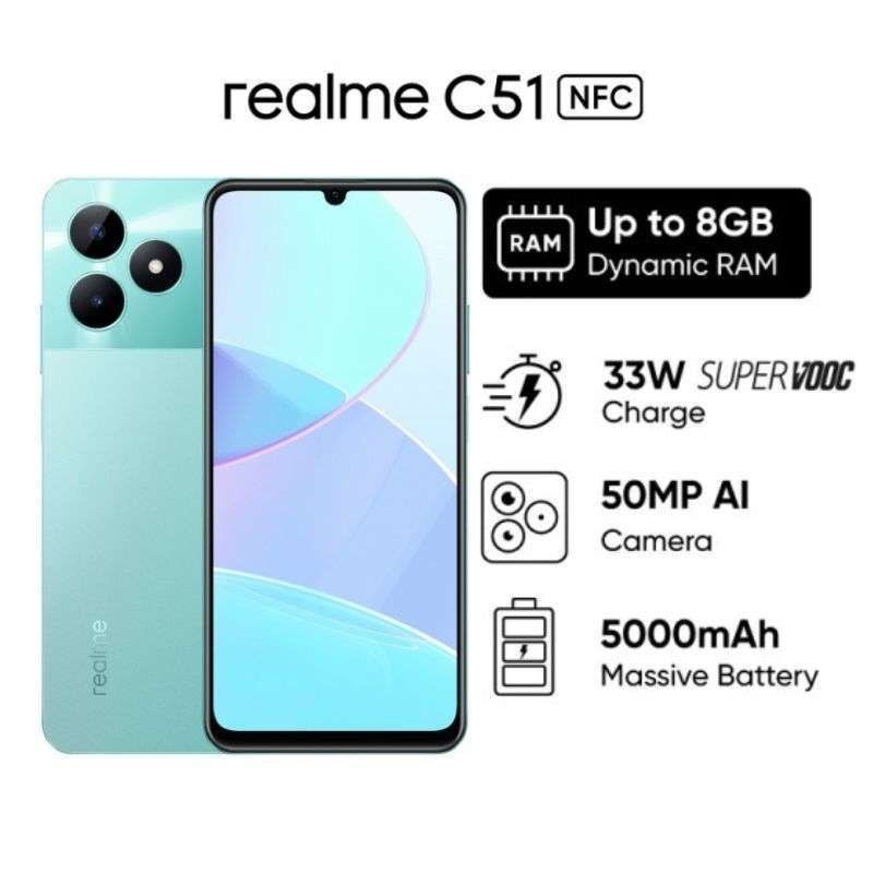 Realme C51 Ram 8/128 GB