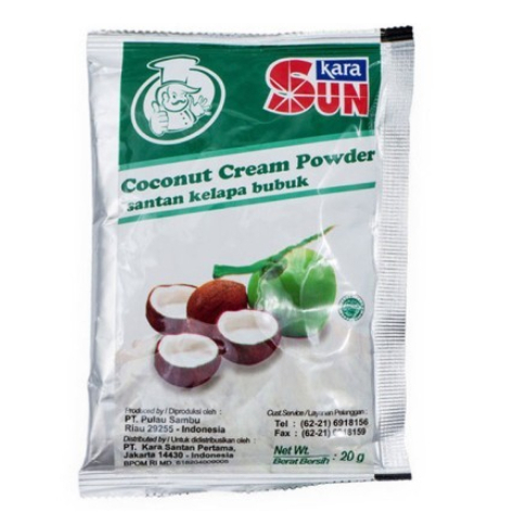 

SUN KARA SANTAN BUBUK POWDER / KELAPA COCONUT CREAM POWDER 20GR