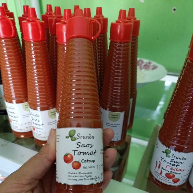 

Saos Tomat sehat Tanpa MSG 140 ml