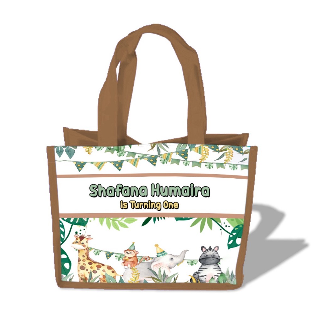 

Tas Ultah Goodie Bag Custom Souvenir Ulang Tahun Aqiqah Kartun Anak Lucu