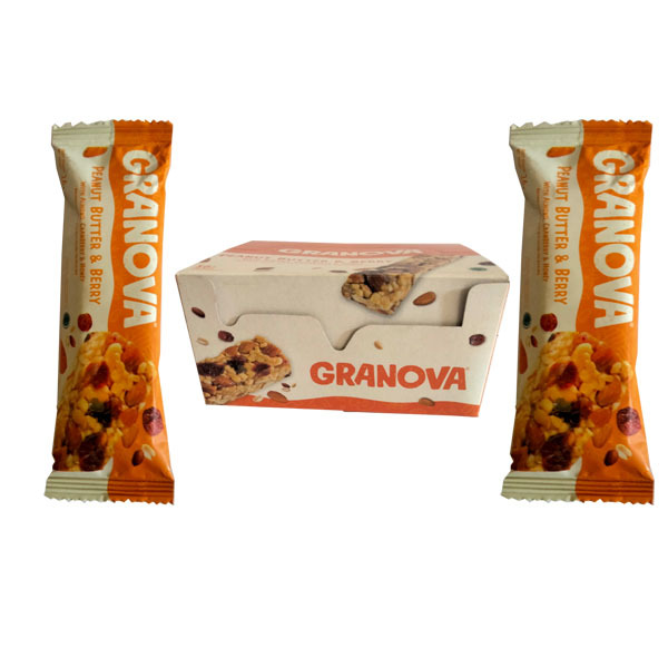 

Granova Snack Bar Peanut Butter & Berry 26 gr isi 16 pcs