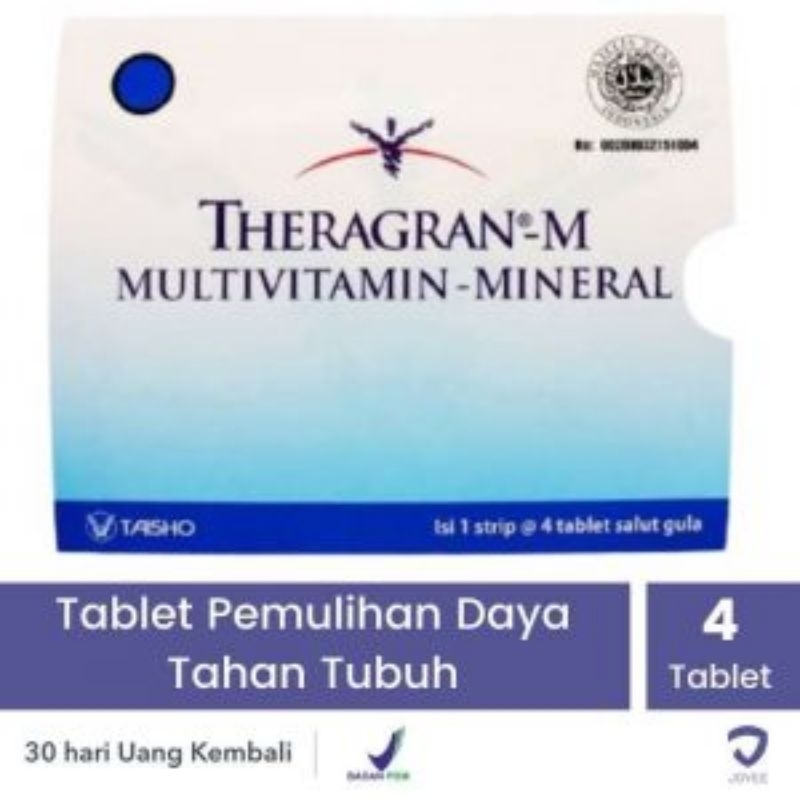 ✅New Theragran-M Multivitamin Mineral 1 Box isi 25 Strip⭐⭐⭐⭐⭐