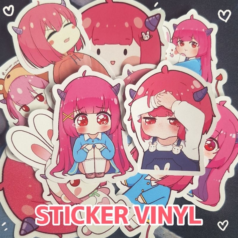 

STICKER CHIBI Nichi & Lucy STICKER VINYL CHIBI DIE CUT