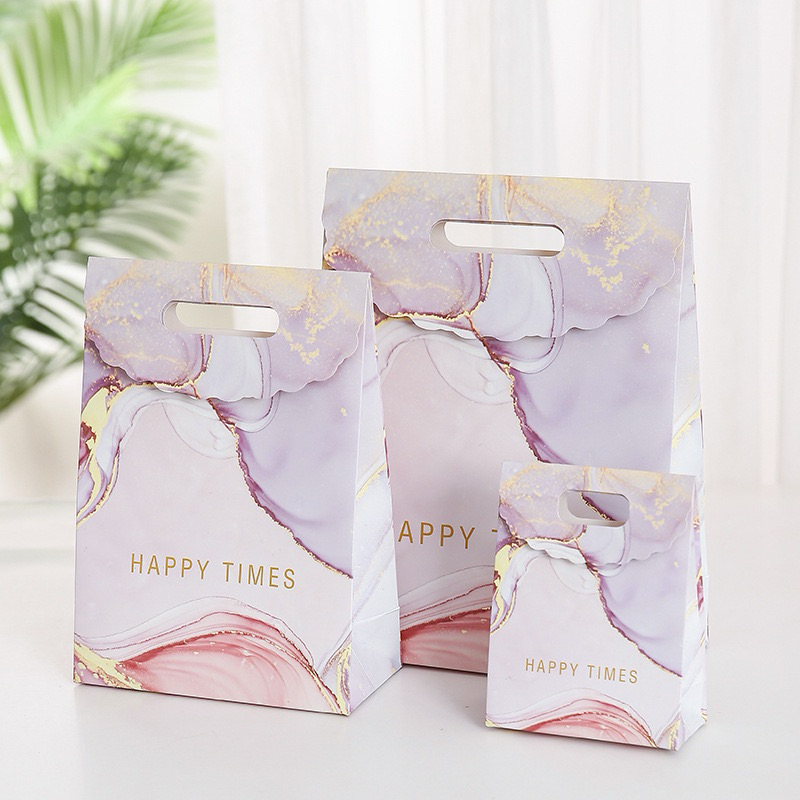 

Delunashop DL1169S Paper Bag motif ada tutup Paper Bag bunga tas kertas baju tas ulang tahun souvenir pembungkus kado ukuran paper bag Marbel