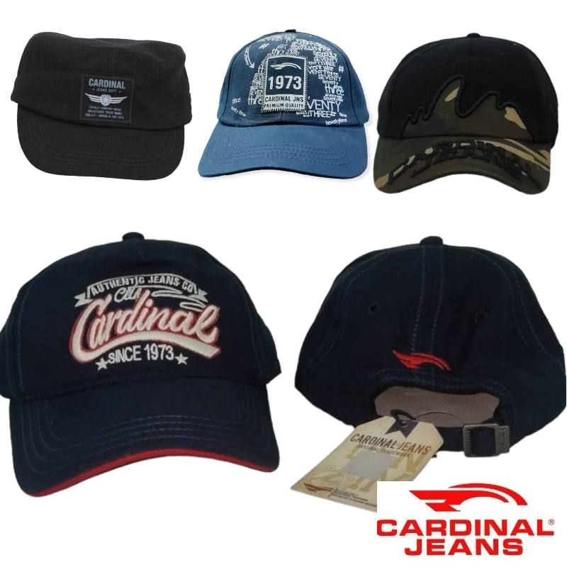 CARDINAL TOPI CASUAL 100% ORIGINAL / CARDINAL JEANS TOPI