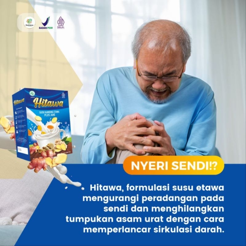 

HITAWA SUSU KAMBING PLUS JAHE PEREDA NYERI SENDI