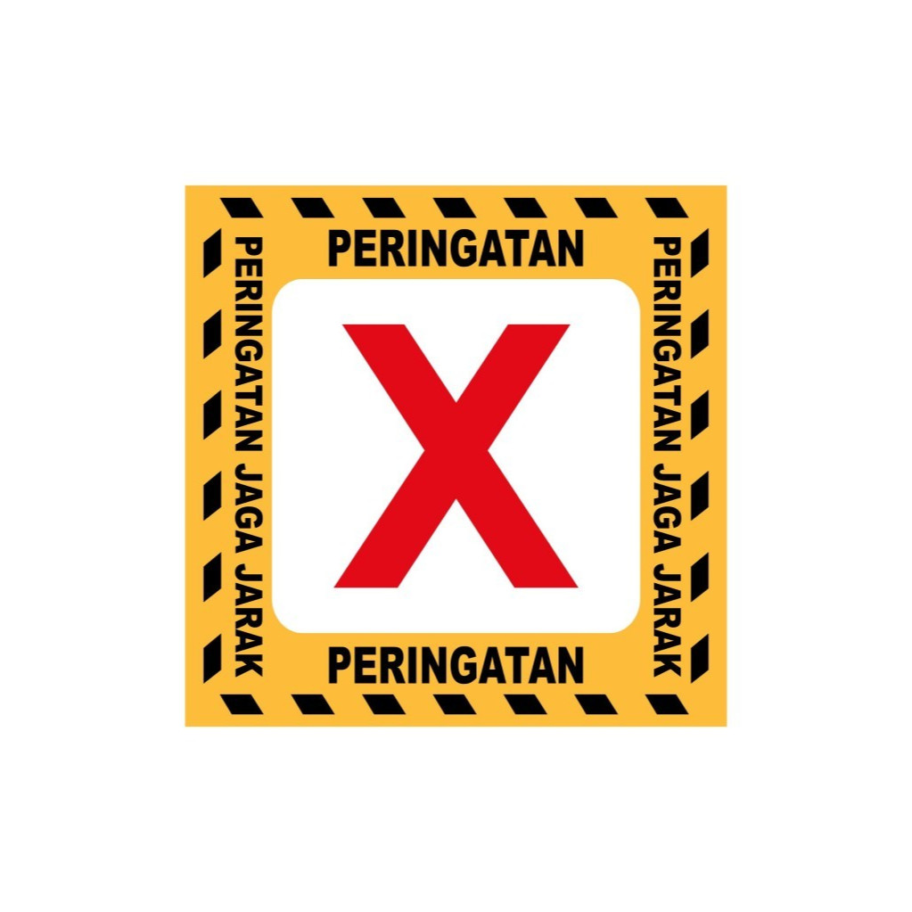 

stiker sosial distancing PERINGATAN JAGA JARAK KURSI LANTAI 15X15CM