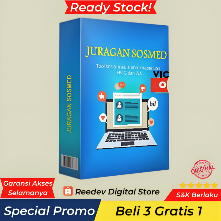 SOFTWARE JURAGAN SOSMED FULL AUTOMATIS KOL INFLUENCER IG FB FBMP WA KELOLA AKUN - DELOVIA PRODUK DIGITAL | Reedev Digial Store