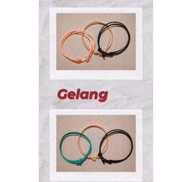 Gelang tali korea/1.5mm