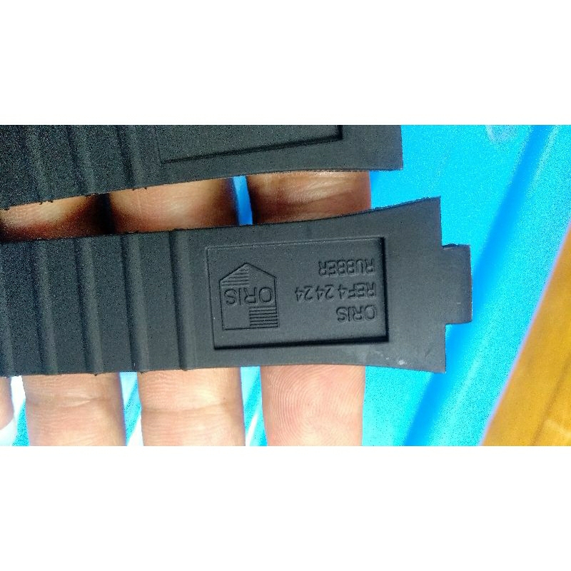 strap jam tangan ORIS karet