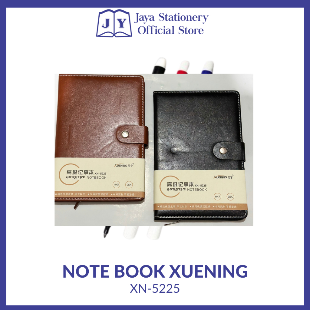 

[BISA COD] Note Book Xuening XN-5225 bahan Leather