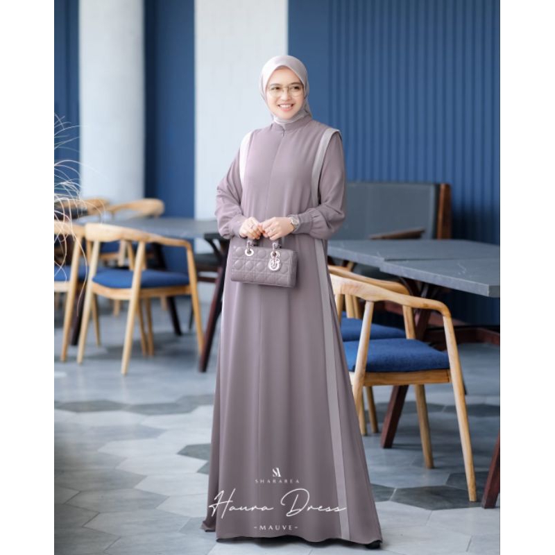 Haura Dress (Dress saja) by shArarea