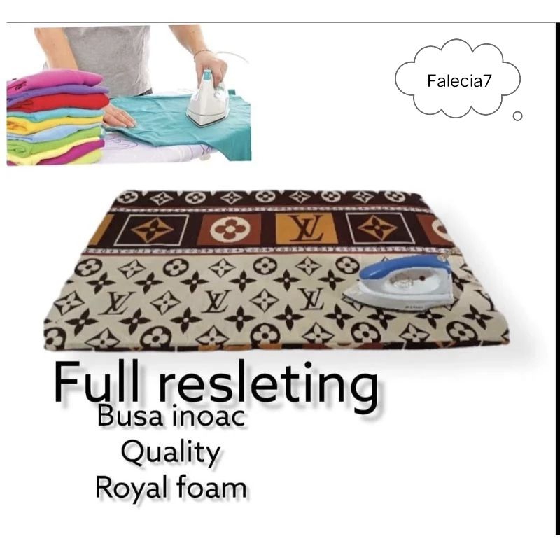 Alas setrika Busa setrika Tebal Lapisan Gosokan Laundry Busa