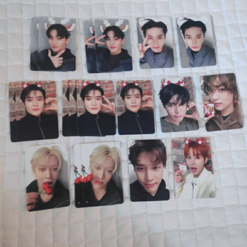 NCT 127 Pink Christmas Trading Photocard PC