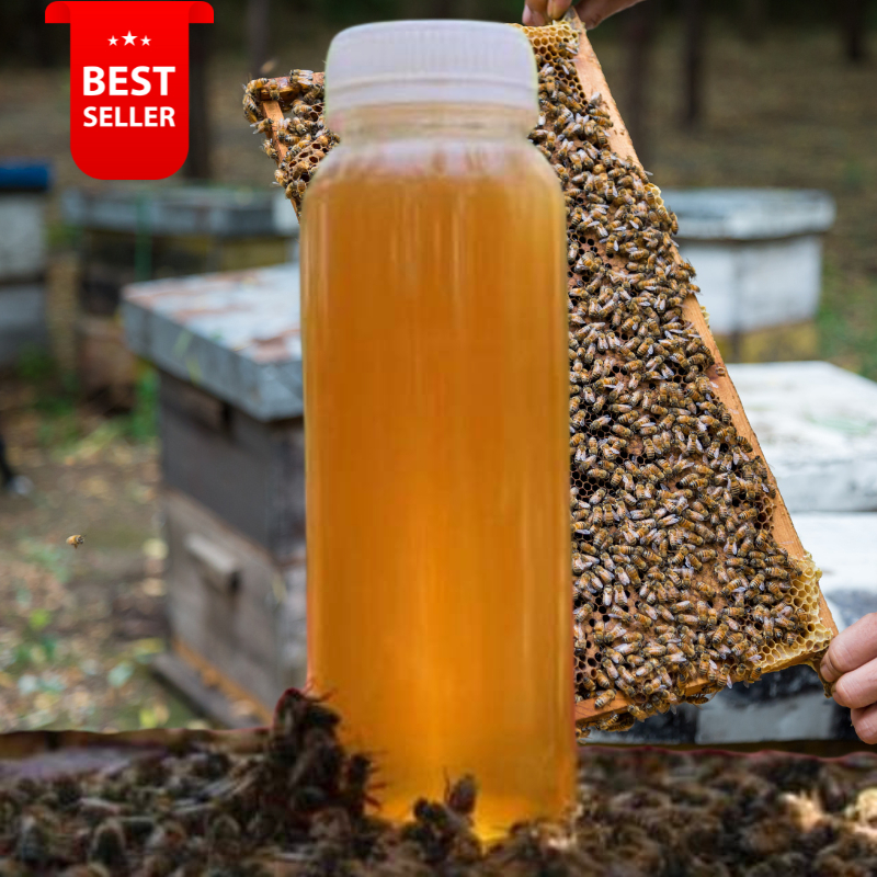 

(350 Gram) Madu Asli Murni 100% Nektar Bunga - Row Honey - Madu Murni
