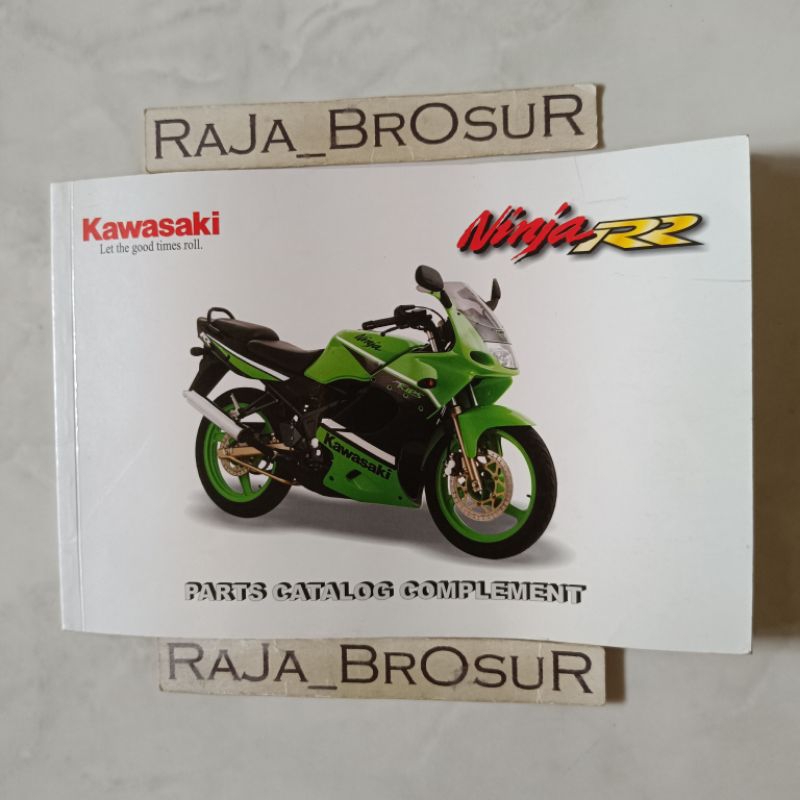 Buku Parts Catalog Katalog Complement Kawasaki Ninja 150RR/Ninja 150 RR CKD KR150 RR 2007-2008 ORI O