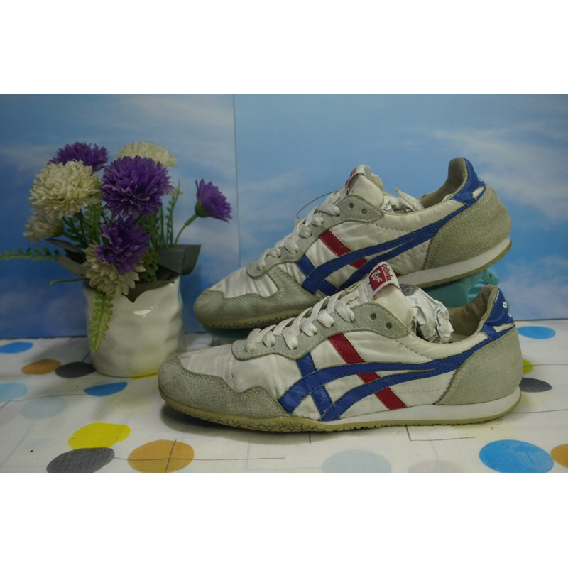 Onitsuka Tiger Mexico 66 Slip-On Serrano White Blue  Size 39