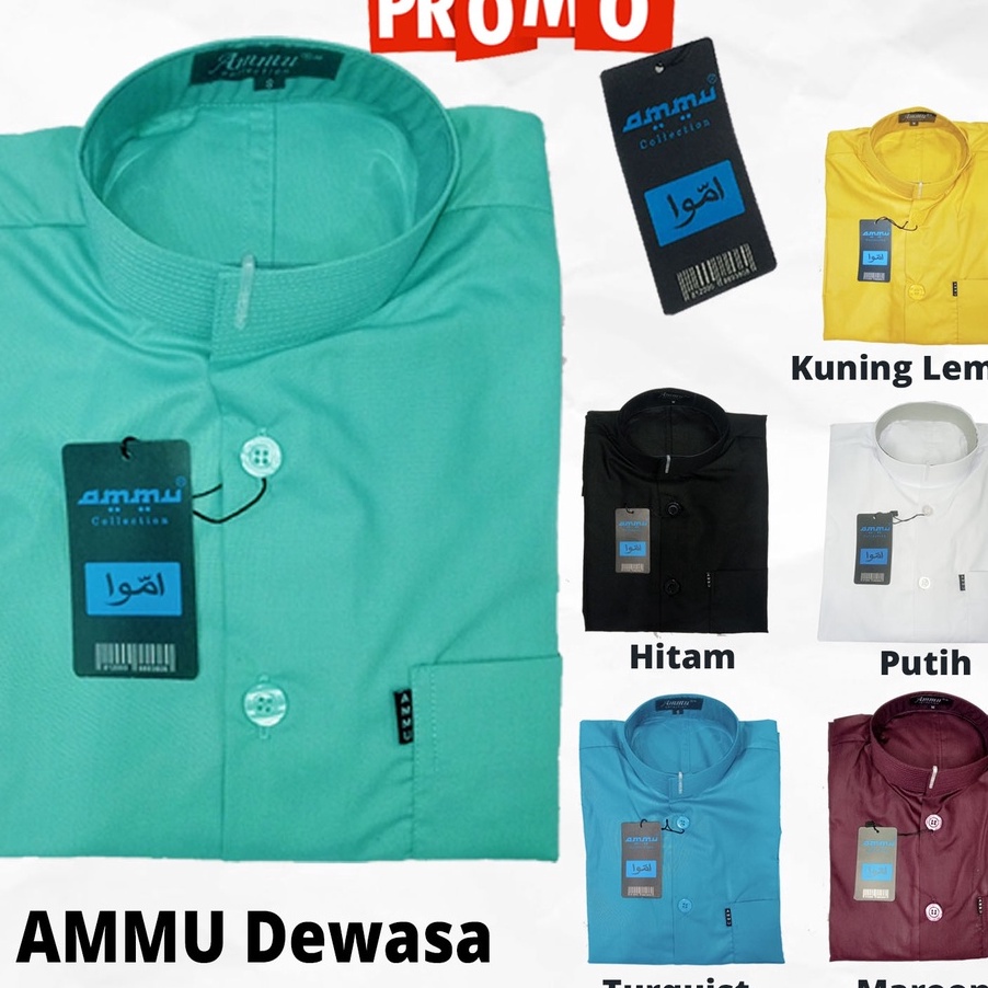 Terbaru 33 Baju Koko Ammu Amu collection amu dewasa baju amu polos lengan panjang baju Koko aku sala