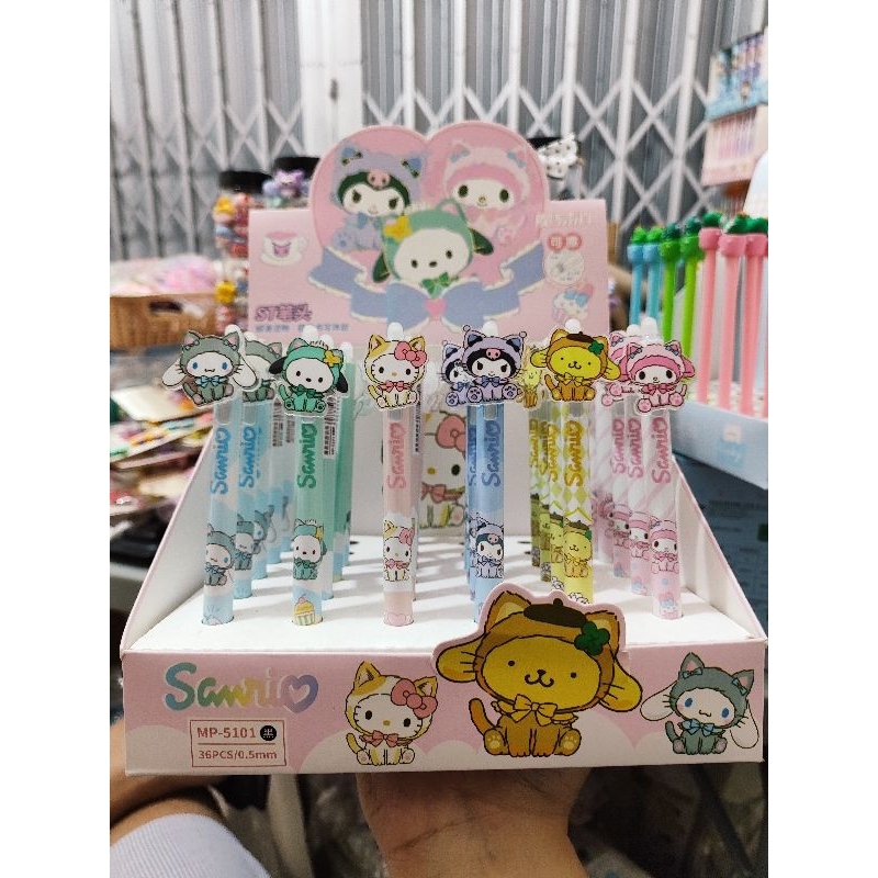 

Pen Cetek Hapus Akrilik Sanrio Kostum Kucing