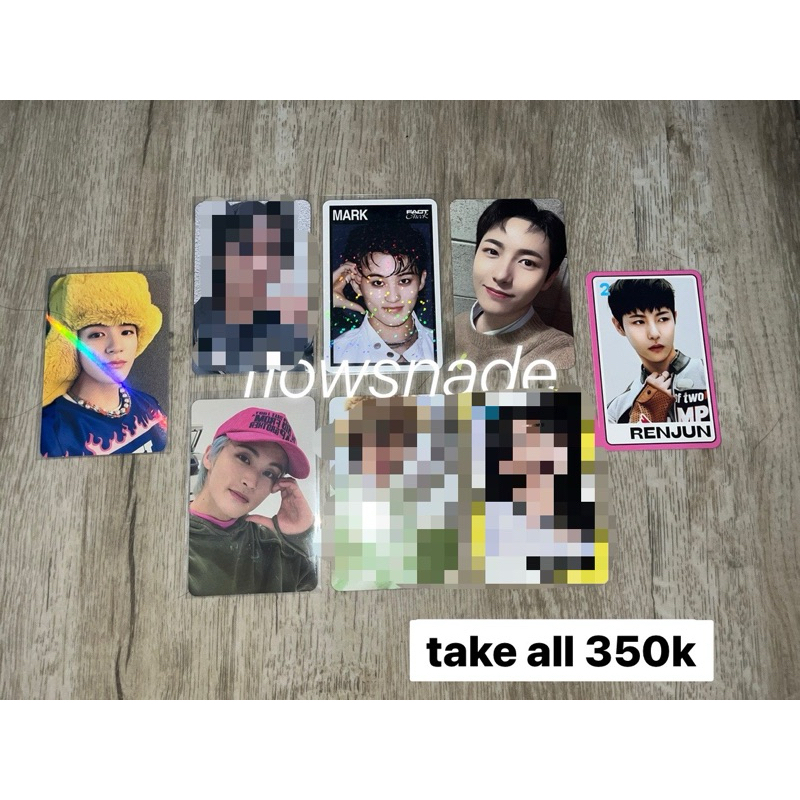 PC SPECIAL TRADING CARD STC MARK, SMINI AYYO MARK, POB MUPLANT JENO CANDY