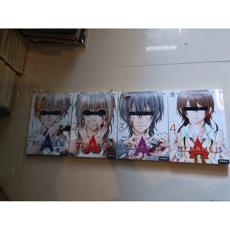 Komik My Name Is A Set Vol 1-4