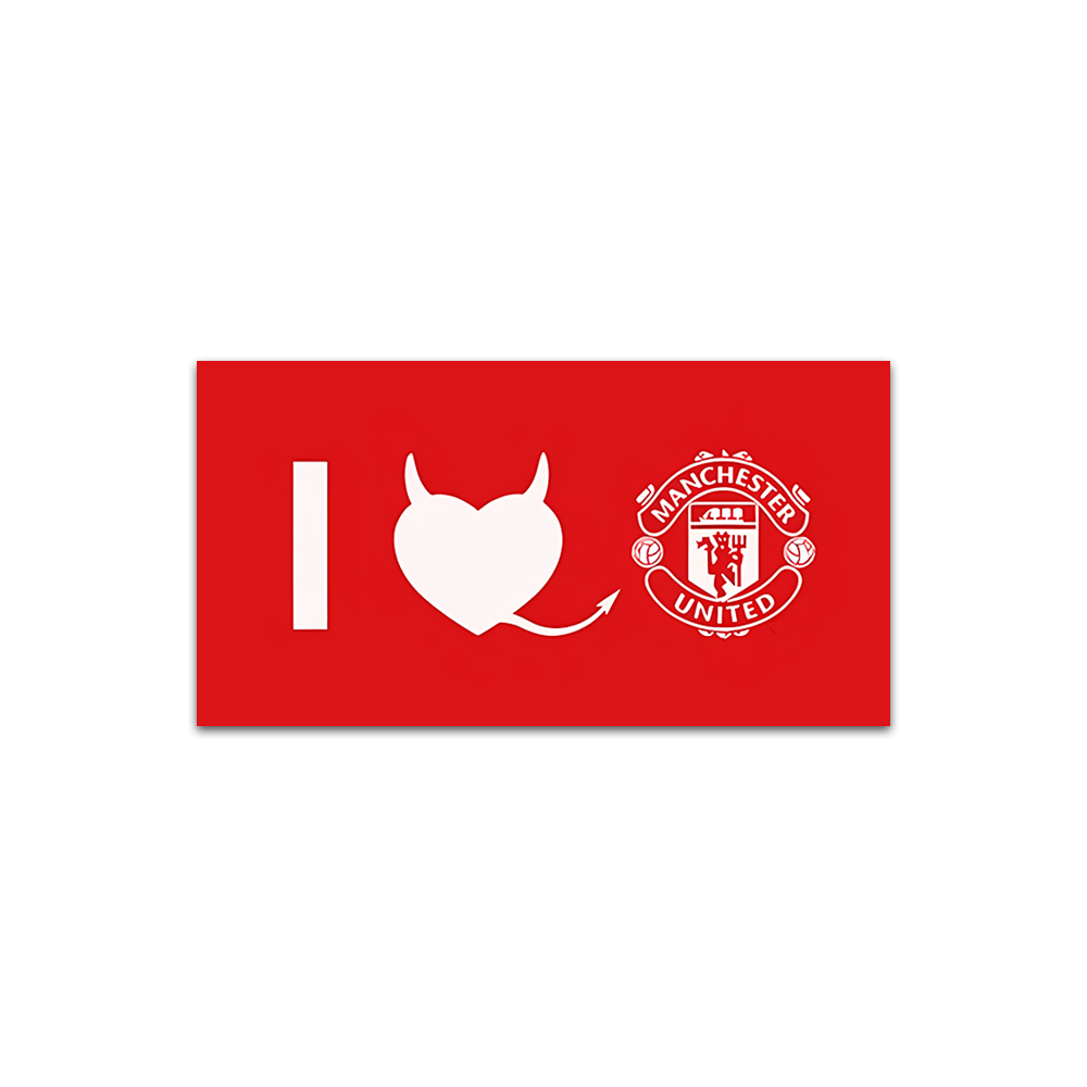 

Sticker Manchester United I Love United