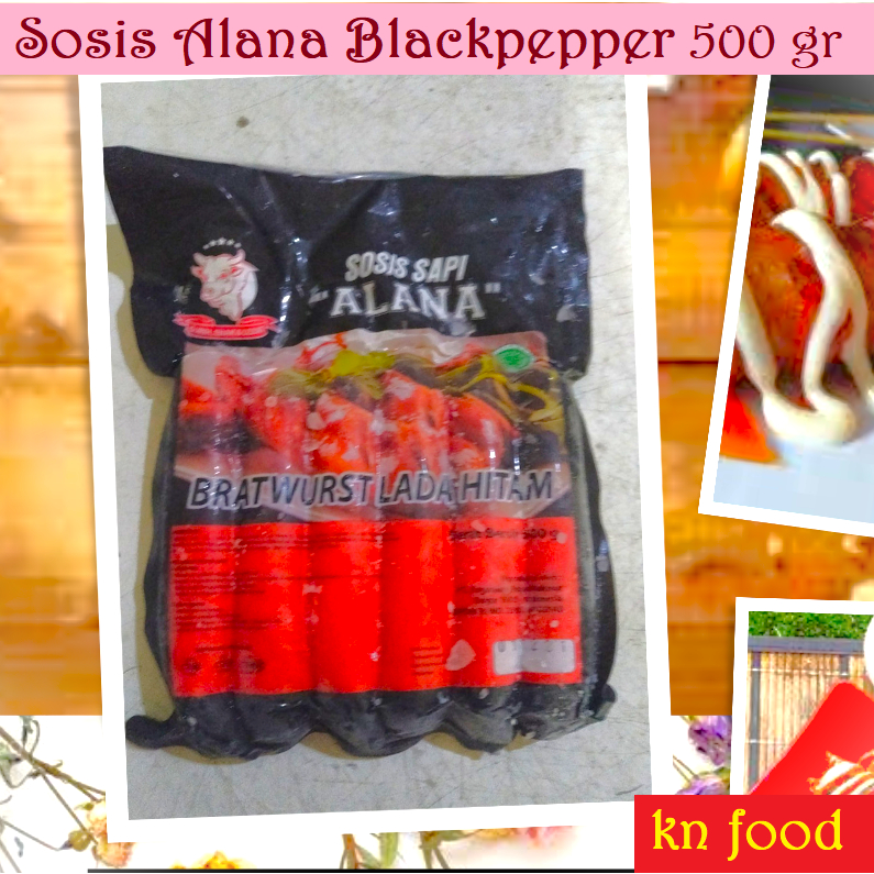 

BESTSELLER!!!! SOSIS ALANA LADA HITAM (BLACKPAPPER) JUMBO.