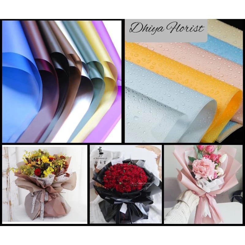 

Jual 5 lbr Cellophane Paper Transparent Part 1 Free Packing Flower Wrapping Full Colour Plain Soft Pastel Flower Wrapping Free Packing Cellophane Polos Kertas Buket Bunga Wrapping Paper Cellophane