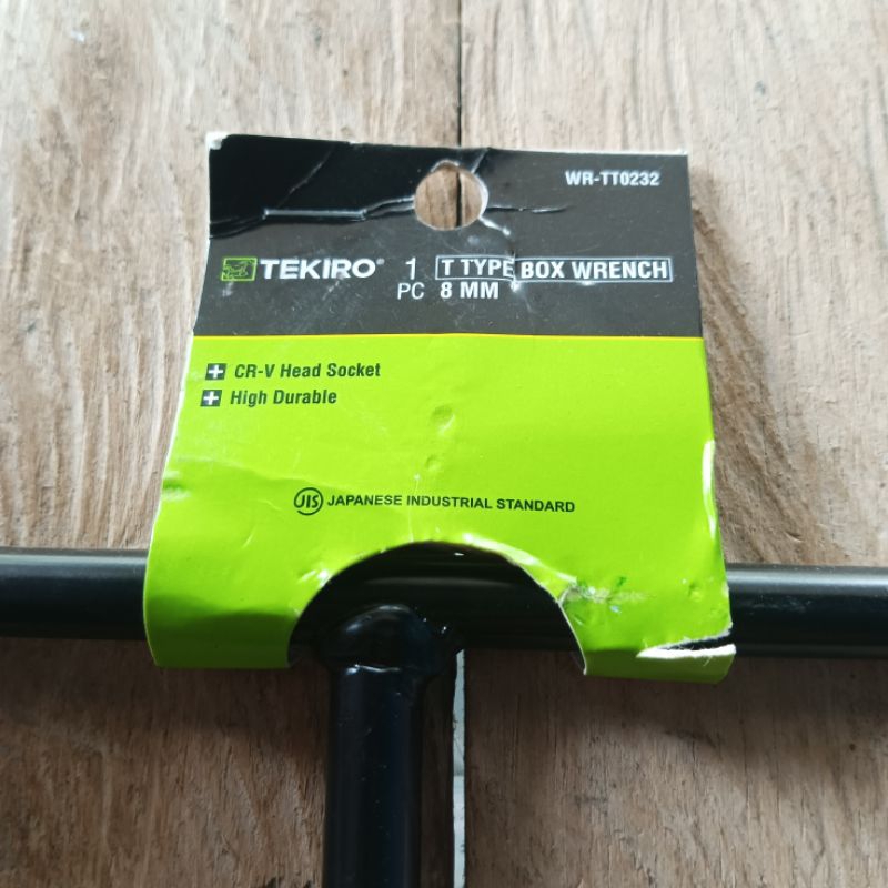KUNCI T TEKIRO 8MM