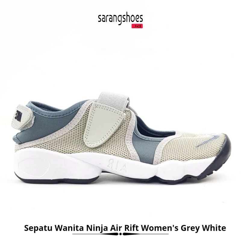 Sepatu Wanita Ninja Air Rift Women's Grey White