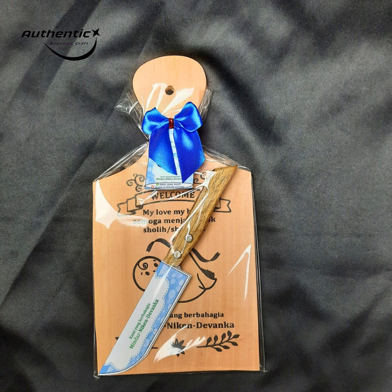souvenir pernikahan talenan pisau telenan souvenir kayu