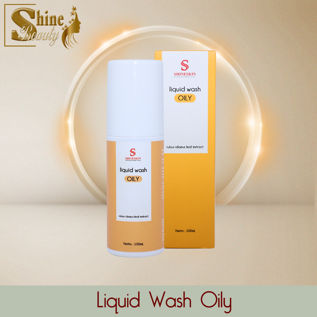 Shineskin Facial Wash Oily /shineskin skincare sabun wajah kulit berminyak / pembersih wajah berminy