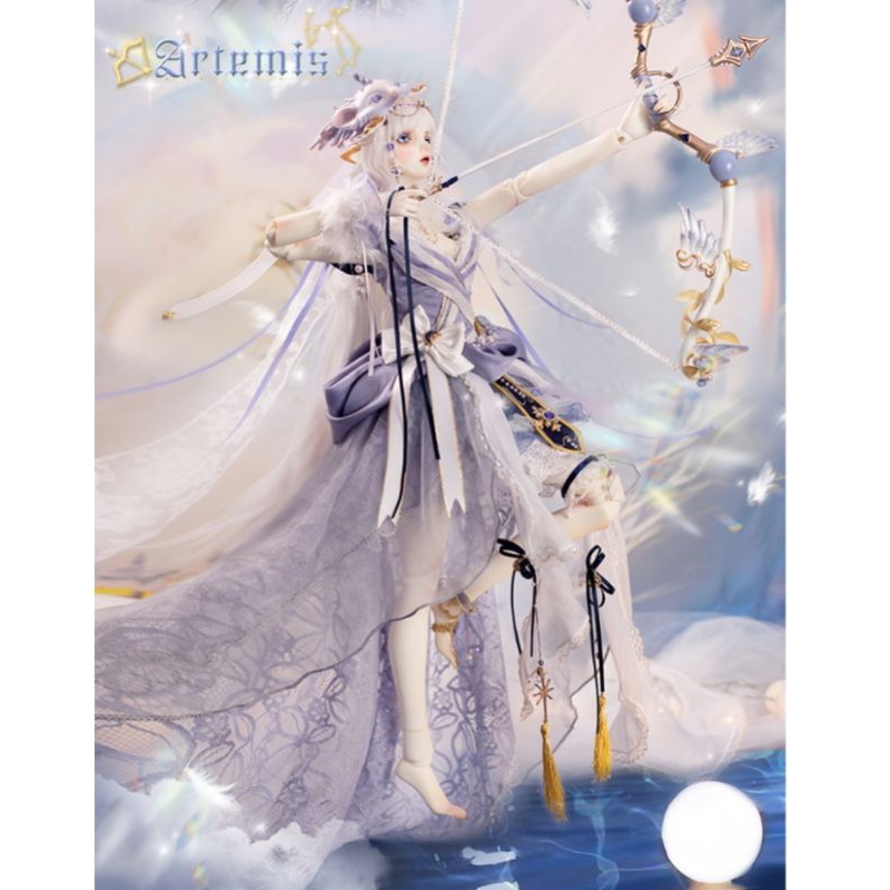 Artemis, Legit merek GEMOFDOLL 1/3 BJD Doll, boneka ukuran ±60cm, bersertifikat