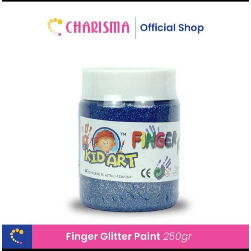 

Charisma kidart finger glitter paint-cat jari glitter -91434