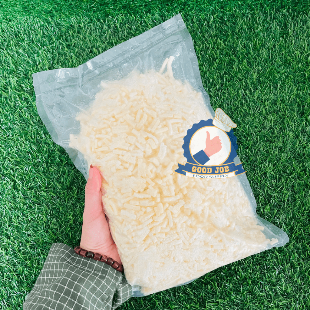 

Mozarella Cheese 1 Kg | Keju Mozarela Parut HALAL America/ Leprino Mozarella Shredded